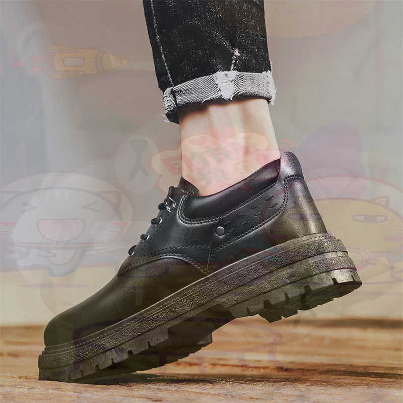 Vintage Collectibles Store - Dark Natural Leather Fashion Trainers Tennis
