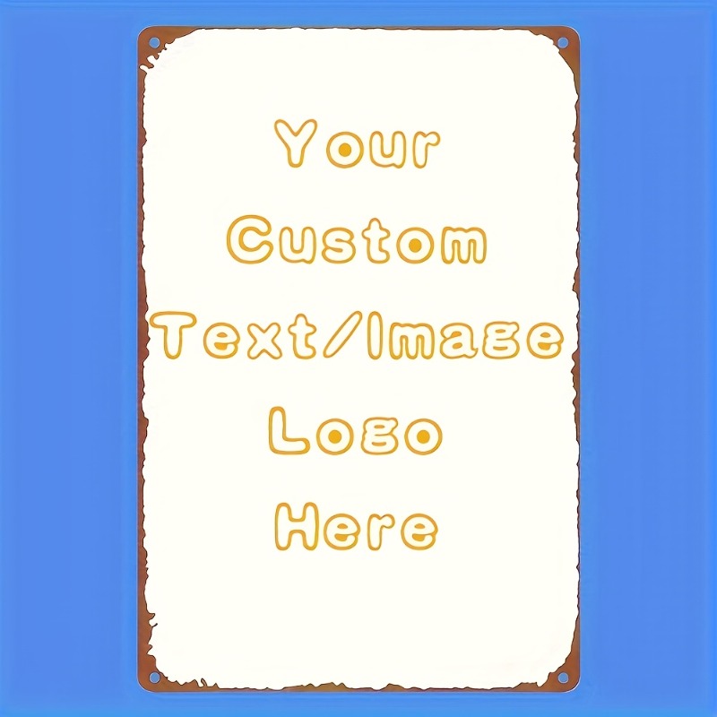 Custom Rectangular Wall Hangin - Vintage Collectible Signs review and price