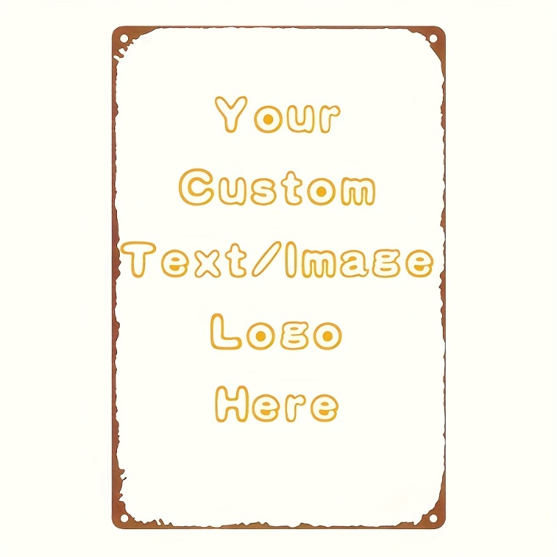 Custom Rectangular Wall Hangin - Vintage Collectible Signs review and price