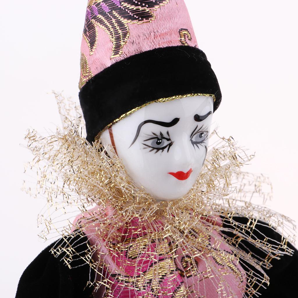 22cm Porcelain Clown Dolls Col - Vintage Collectible Clowns review and price