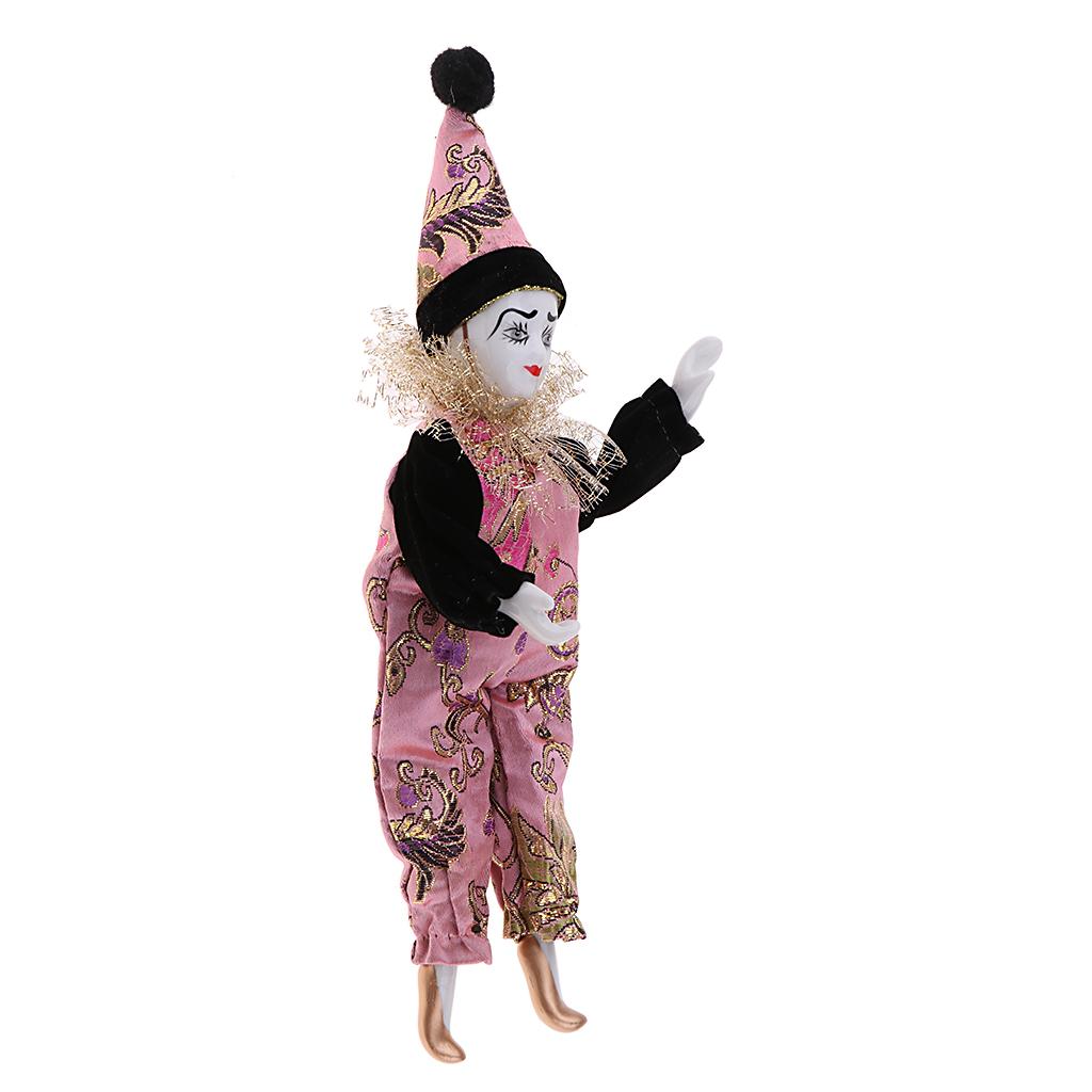 22cm Porcelain Clown Dolls Col - Vintage Collectible Clowns review and price