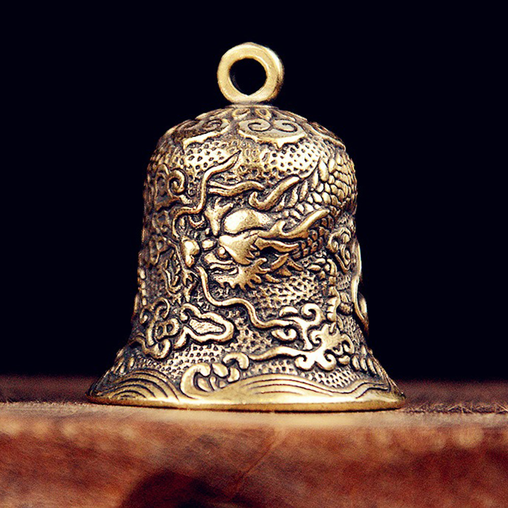 New Vintage Brass Bell Carved  - Vintage Collectible Bells review and price