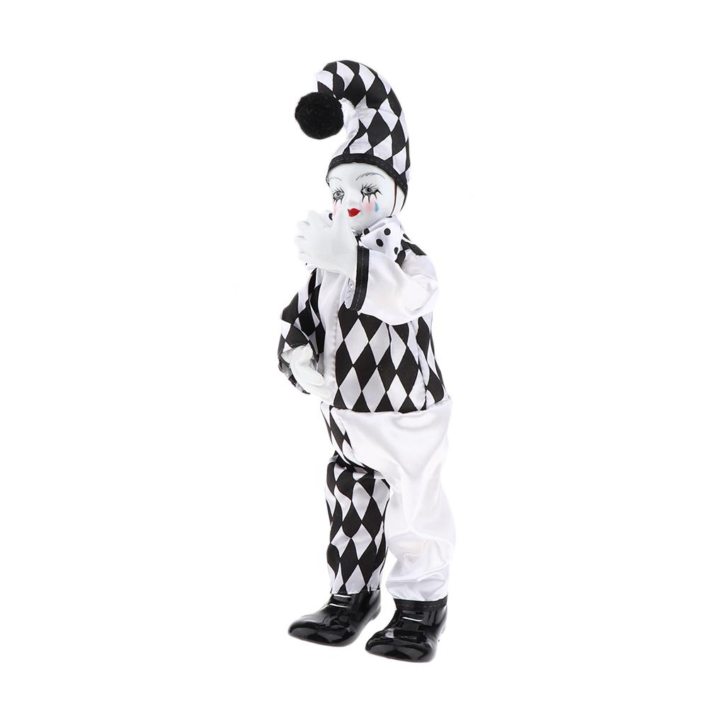 Funny Porcelain Clown Doll Vin - Vintage Collectible Clowns review and price