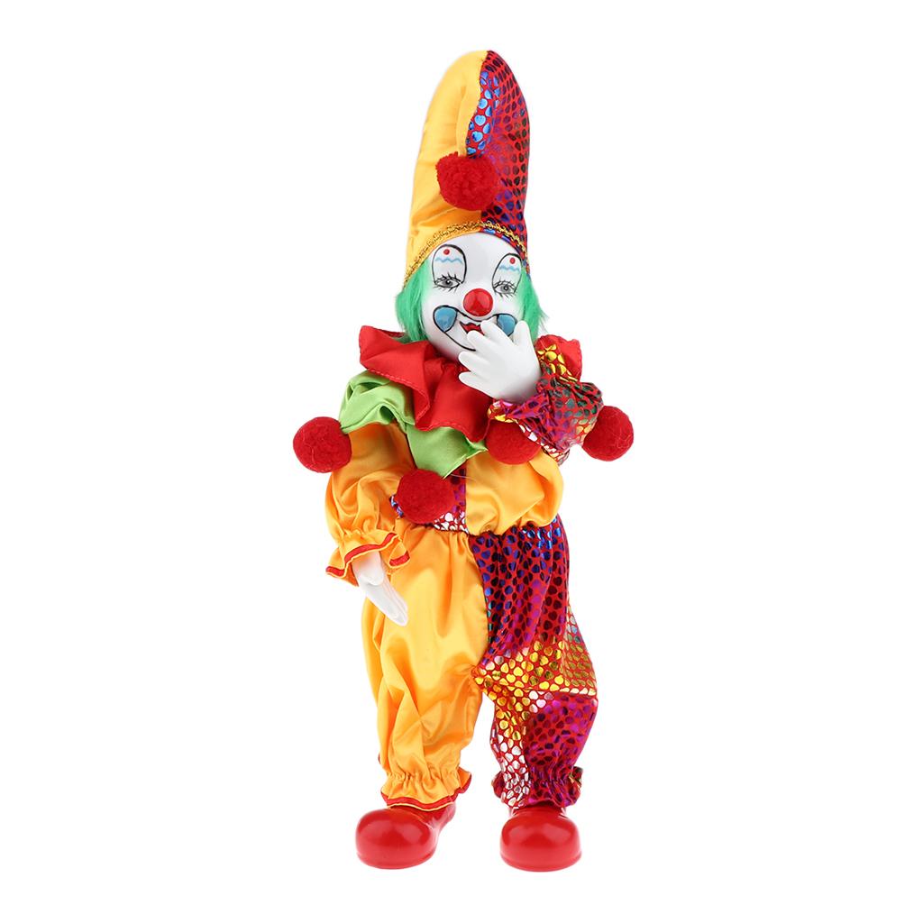 Antique Ceramic Clown Dolls Vi - Vintage Collectible Clowns review and price