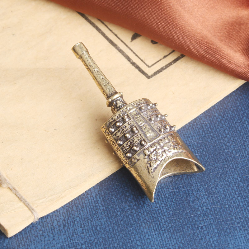 Vintage Brass Chinese Style Be - Vintage Collectible Bells review and price