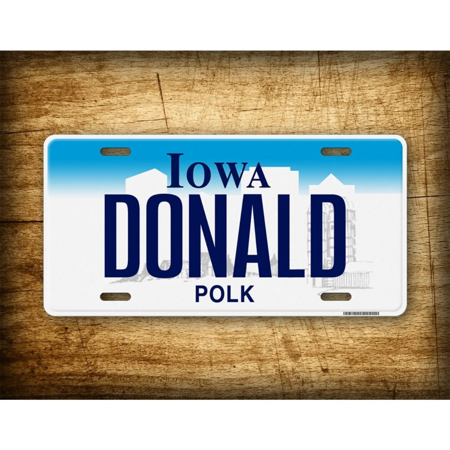 Personalized Iowa Vintage Meta - Vintage Collectible Signs review and price
