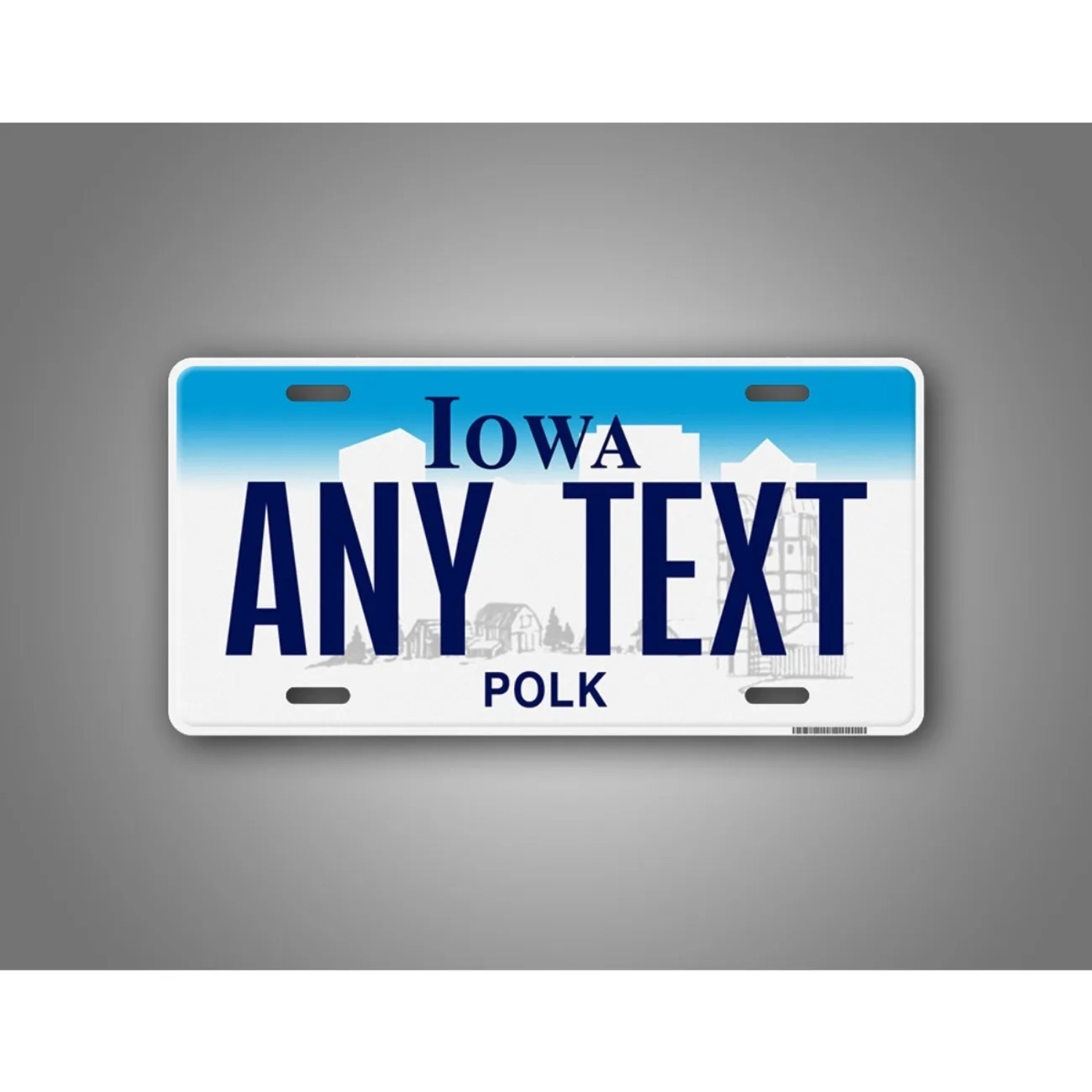 Personalized Iowa Vintage Meta - Vintage Collectible Signs review and price