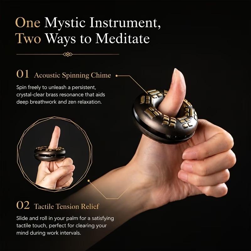 Vintage Meditation Hand Bell E - Vintage Collectible Bells review and price