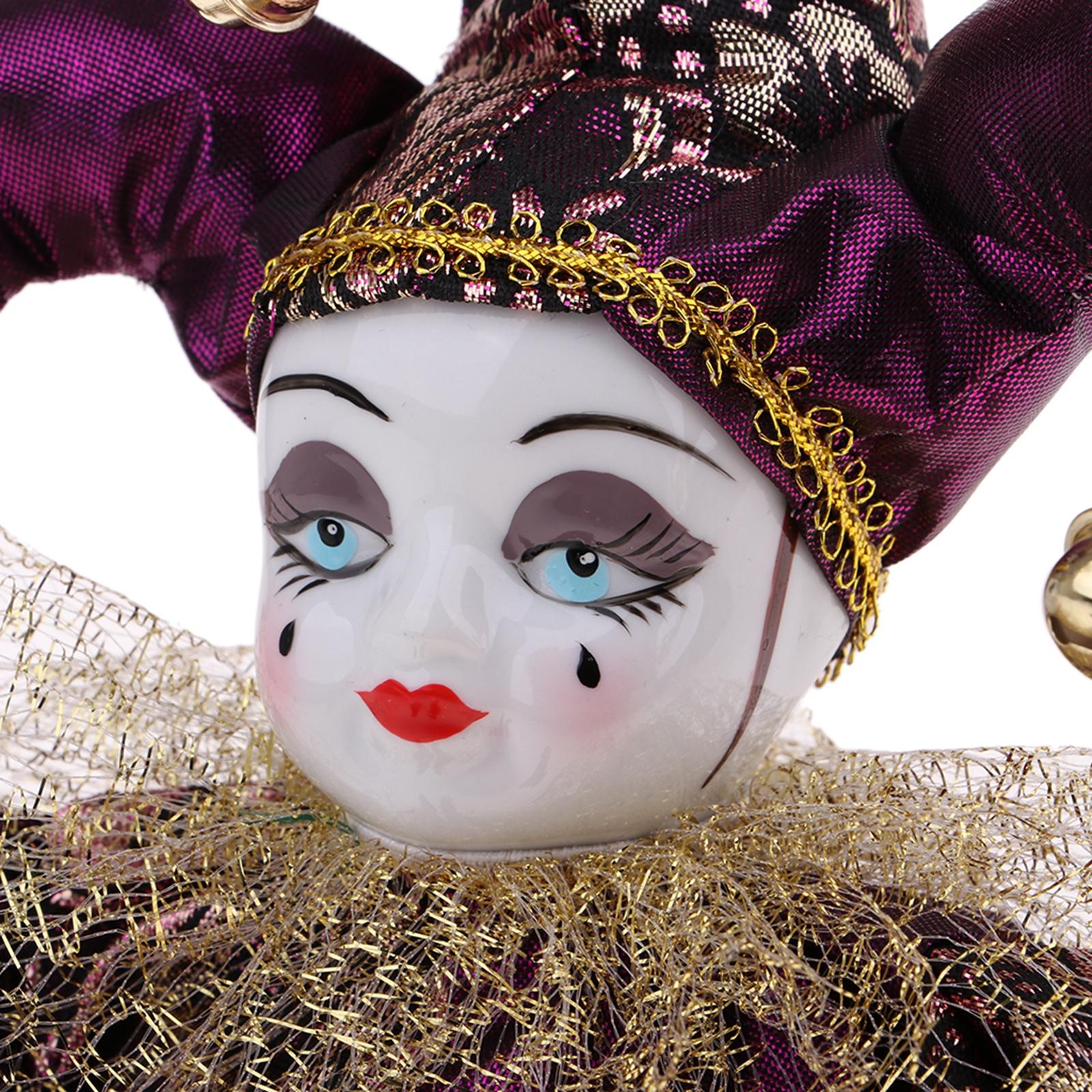 Italian Style Porcelain Dolls  - Vintage Collectible Clowns review and price