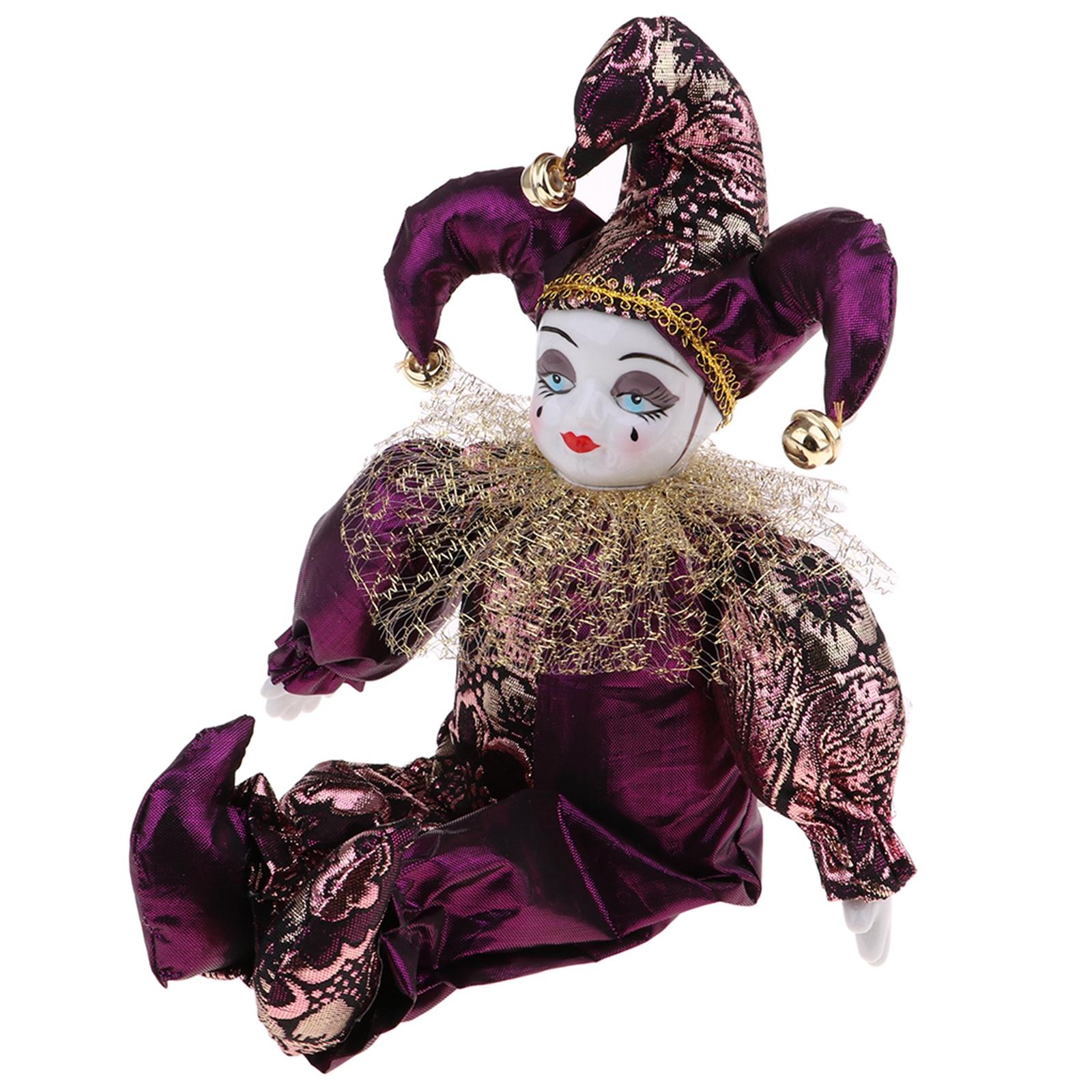 Italian Style Porcelain Dolls  - Vintage Collectible Clowns review and price