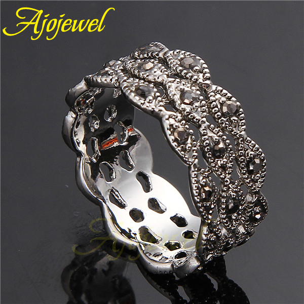 Ajojewel 3 Layer Rhinestone Ri - Vintage Collectible Items review and price