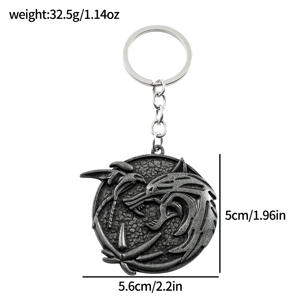 Vintage Wolf Head Keychain Gam - Vintage Item review and price
