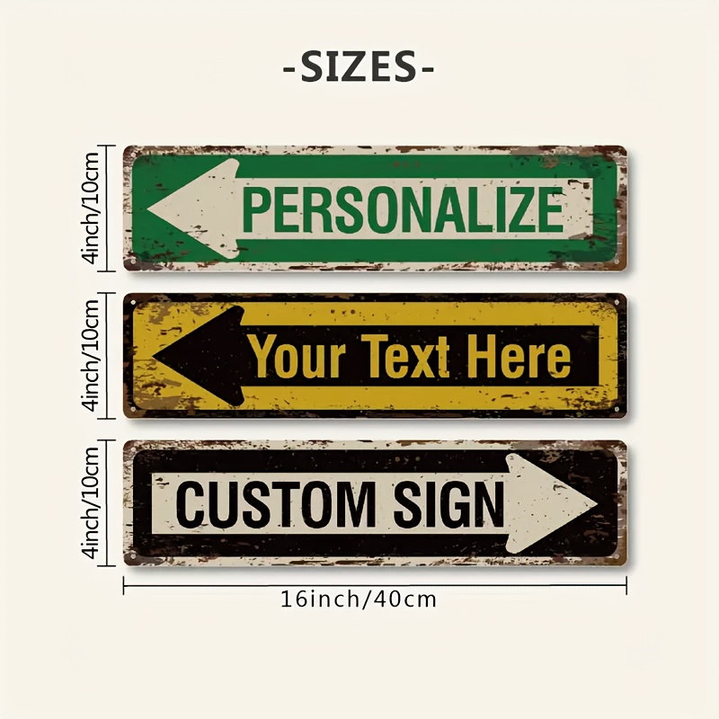 1PC Vintage Metal Tin Sign Str - Vintage Collectible Signs review and price