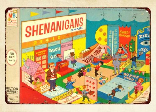 Shenanigans Board Game 1964 me - Vintage Collectibles Store review and price