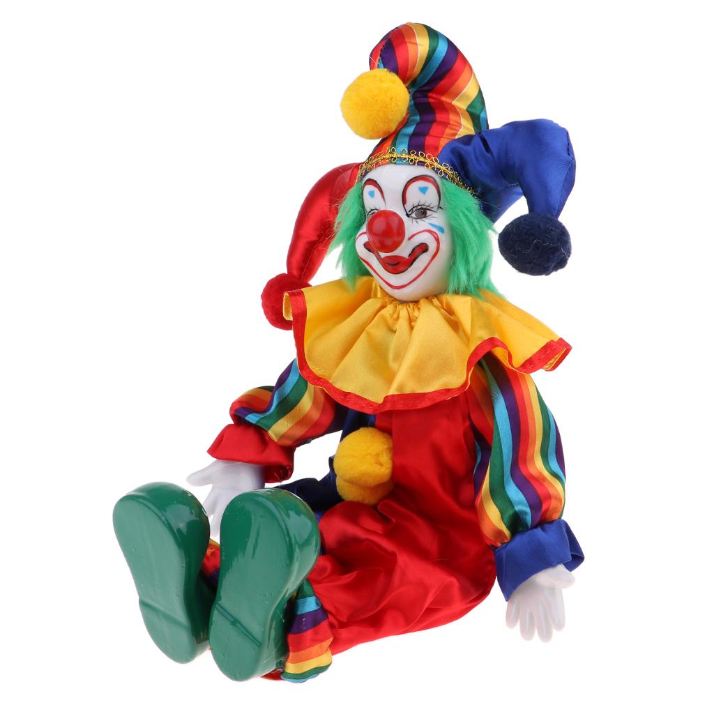Handmade Porcelain Clown Dolls - Vintage Collectible Clowns review and price
