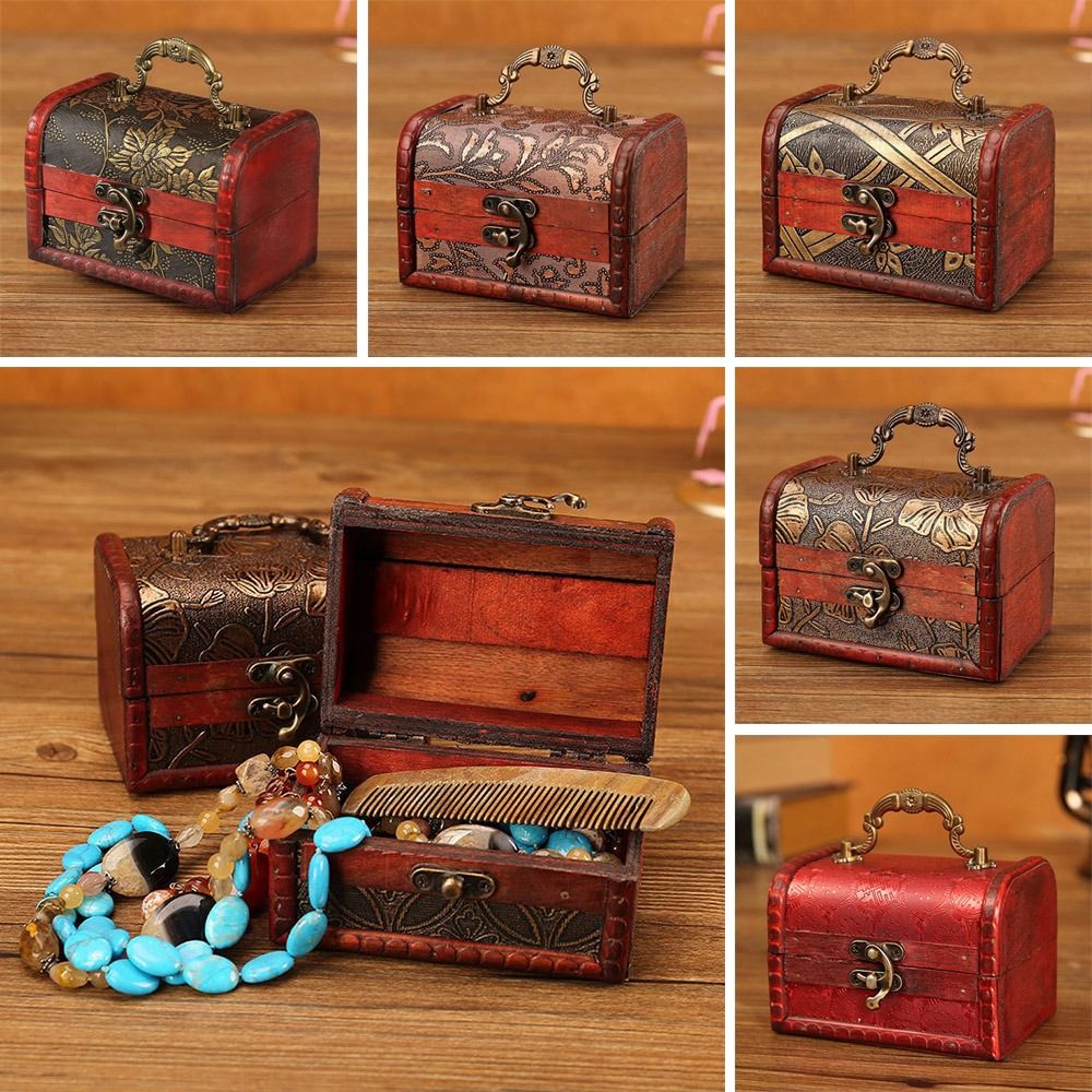 Creative Mini Wooden Jewelry B - Vintage Collectible Show review and price