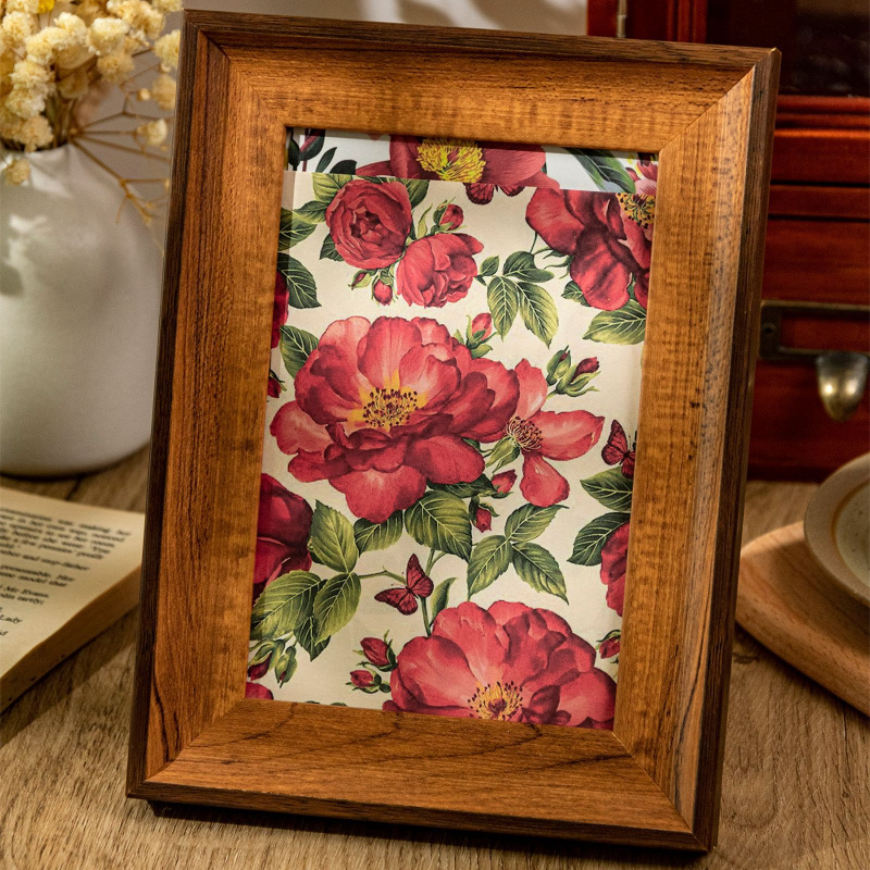 100-Sheet Retro Floral Ditsy P - Vintage Collectible Magazines review and price