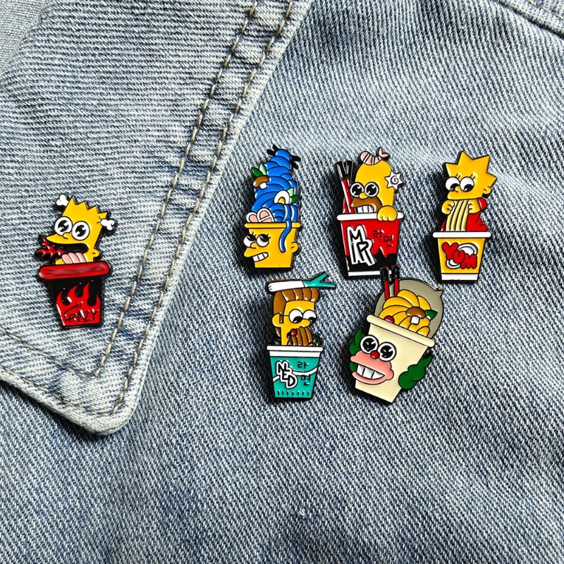 6pcs Set The Simpsons Cute fun - Vintage Item review and price