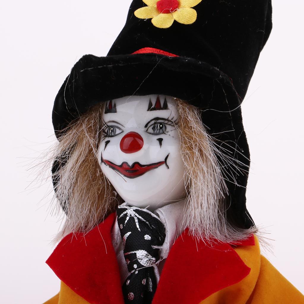 Porcelain Clown Doll Collectib - Vintage Collectible Clowns review and price
