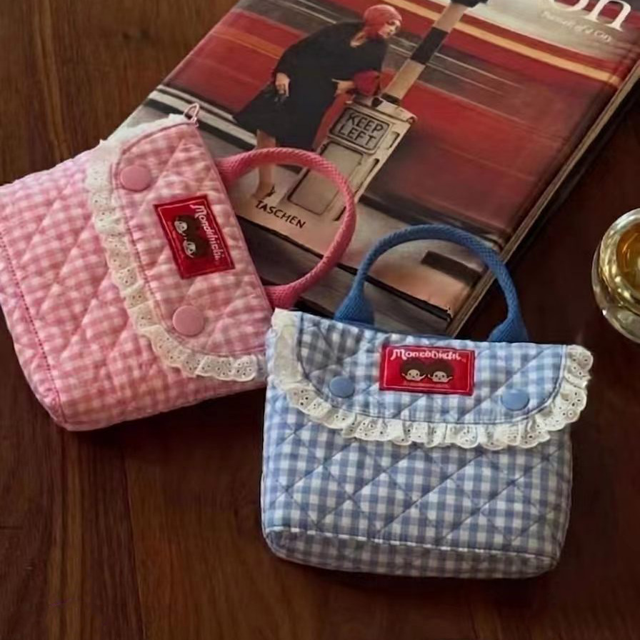 Vintage plaid Munchki cartoon  - Vintage Item review and price
