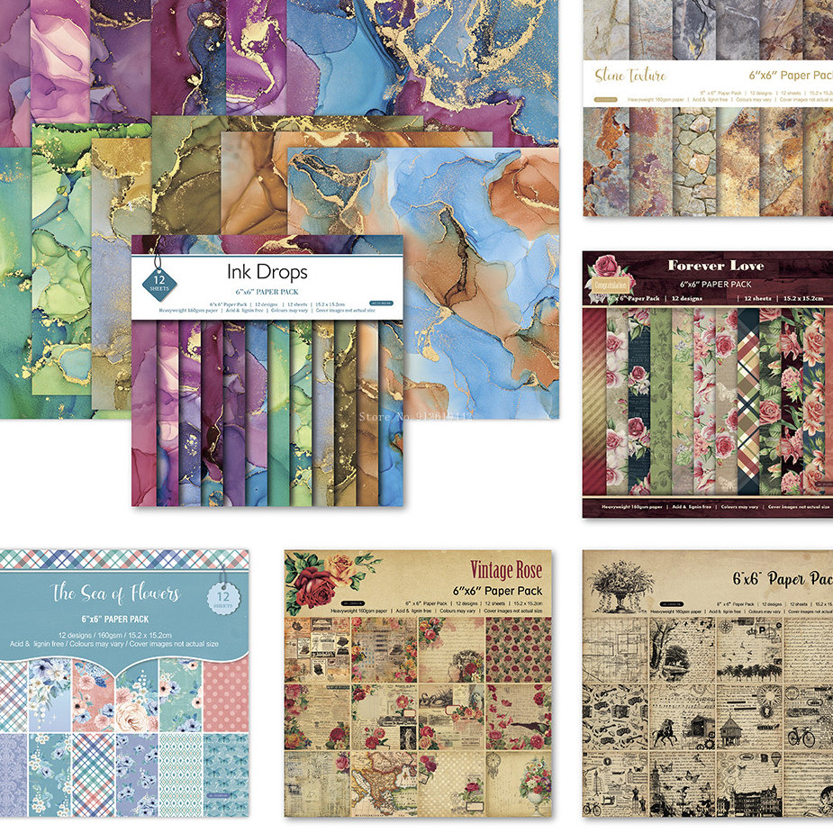 12Sheets Flower Sea Printed Sc - Vintage Collectible Magazines review and price