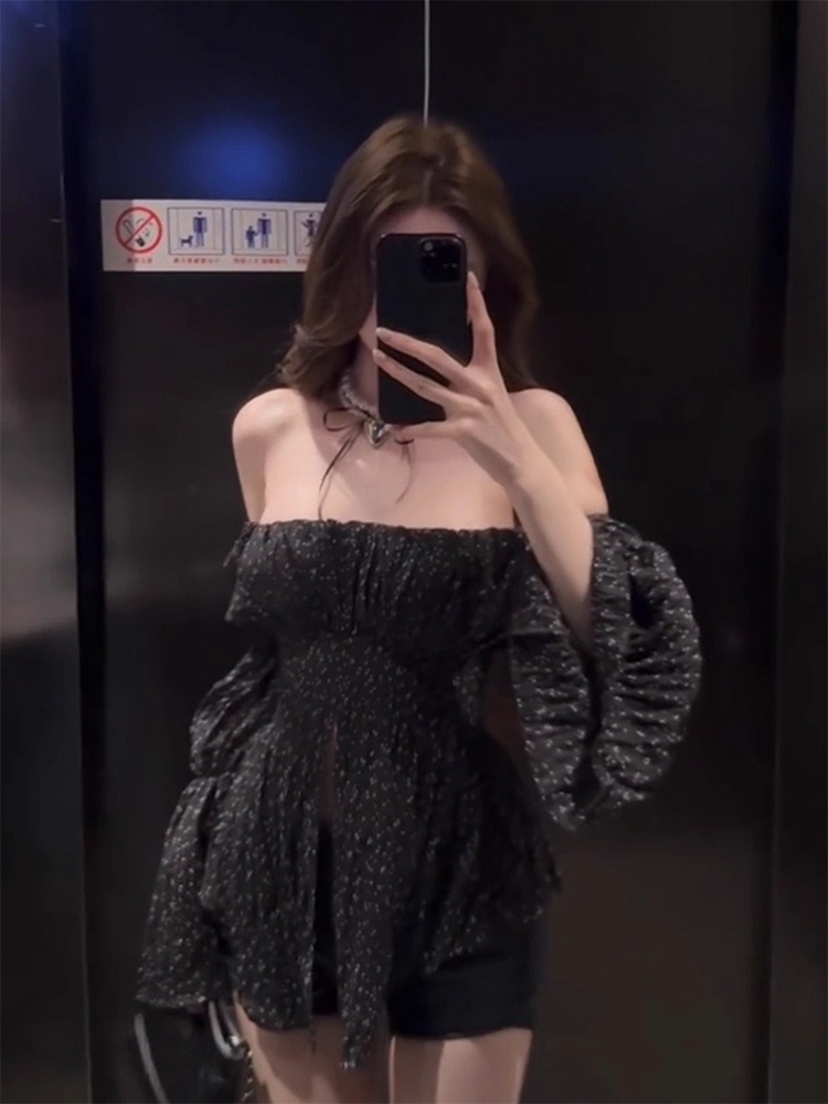 Black Bell Sleeve Top And High - Vintage Collectible Bells review and price
