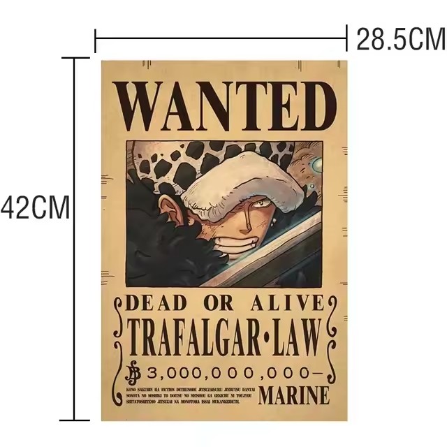 Anime One Piece Bounty Wanted  - Vintage Collectible Items review and price