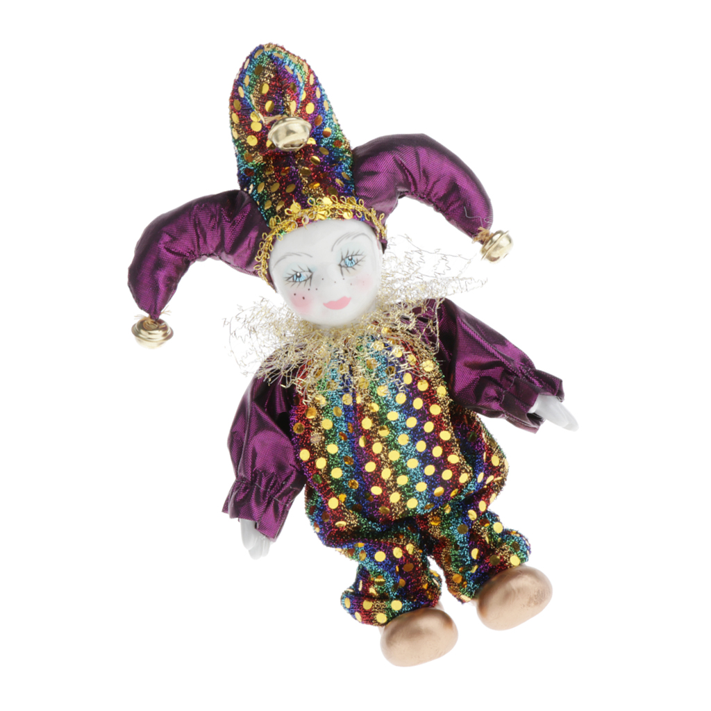 Porcelain Clown Doll Collectib - Vintage Collectible Clowns review and price