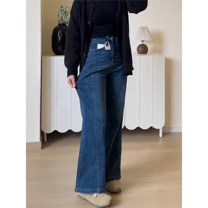 Autumn Elastic Bell Bot Jeans  - Vintage Collectible Bells review and price