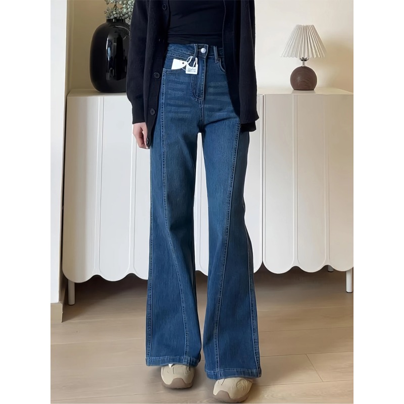 Autumn Elastic Bell Bot Jeans  - Vintage Collectible Bells review and price