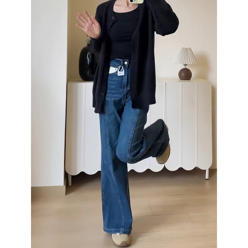 Autumn Elastic Bell Bot Jeans  - Vintage Collectible Bells review and price
