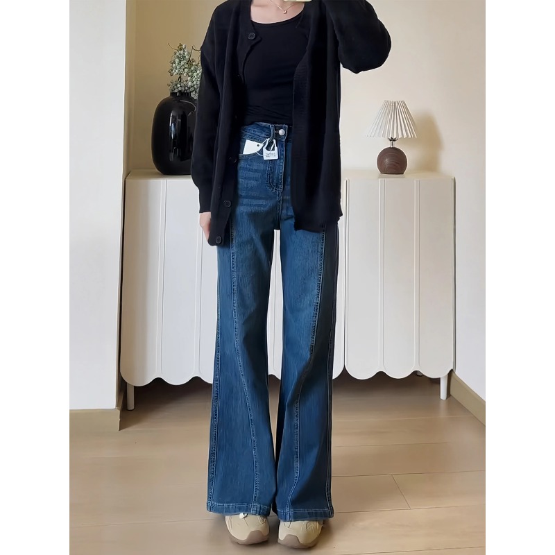 Autumn Elastic Bell Bot Jeans  - Vintage Collectible Bells review and price
