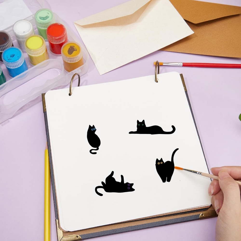 Black Cat Clear Rubber Stamps  - Vintage Collectible Magazines review and price