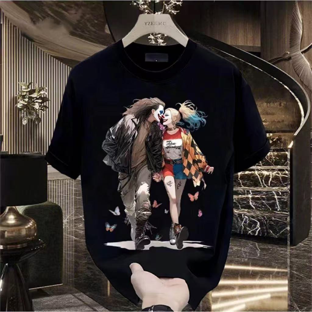 Men's Trendy Clown Print Cotto - Vintage Collectible Clowns review and price